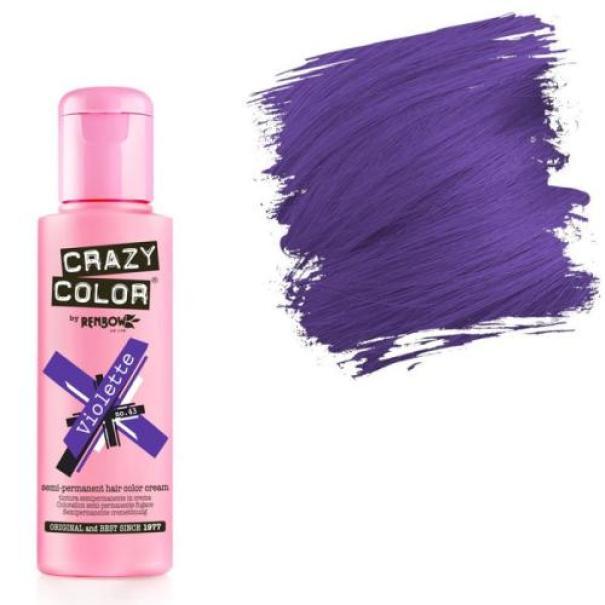 Crazy Color Crema Colorante Semipermanente 100ML E679 43 Violette