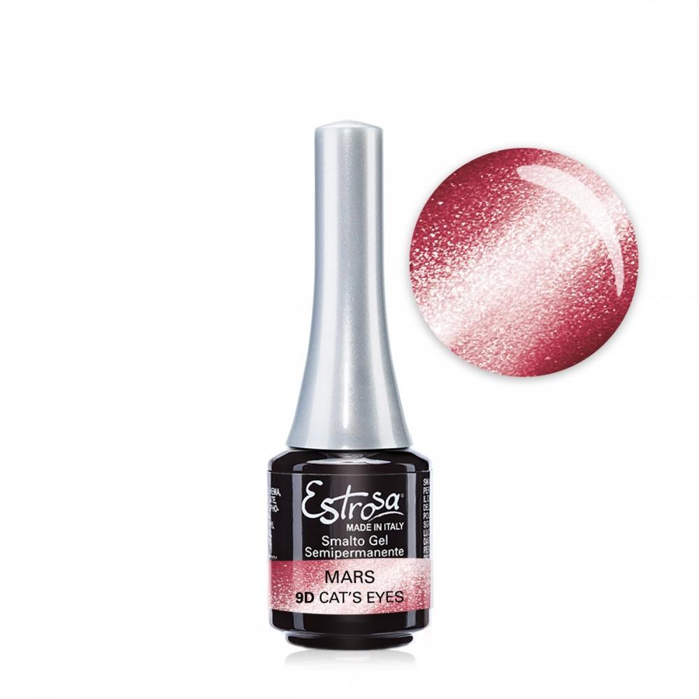 Estrosa Smalto Gel Semipermanente Cat's Eyes 7ML Mars 9D