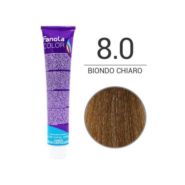 Fanola Tinta Crema Colore 100 ML 8.0