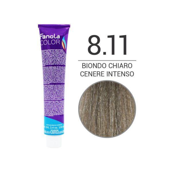 Fanola Tinta Crema Colore 100 ML 8.11