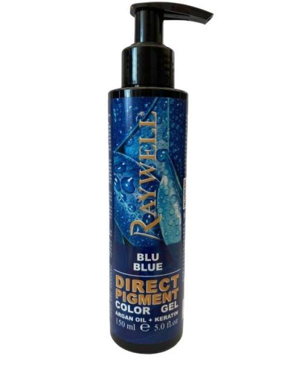 Raywell Direct Pigment Color Gel 150ml Blu