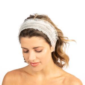 Labor fascia per capelli monouso in tnt 100 pz