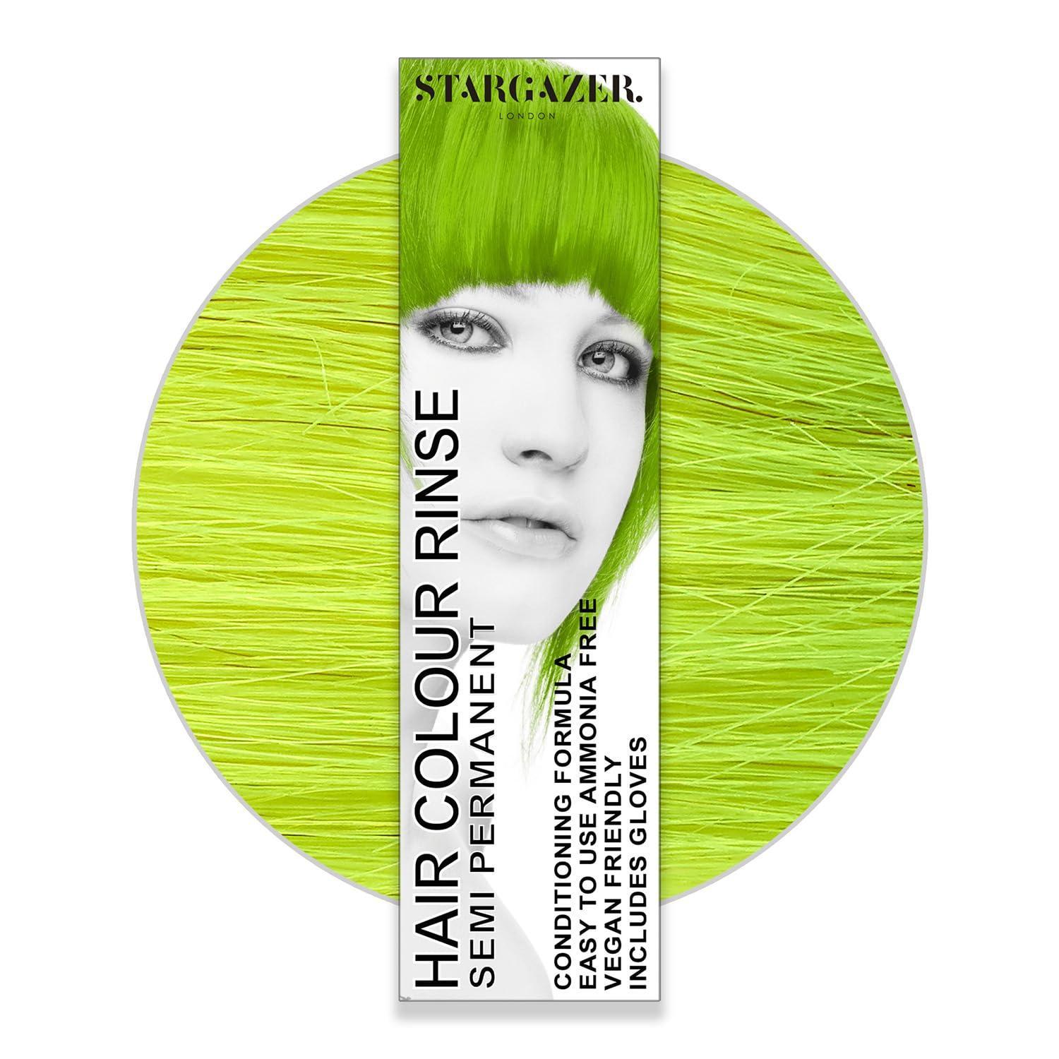 Stragazer Hair Colour Rinse Colorazione Diretta 70ML Lime