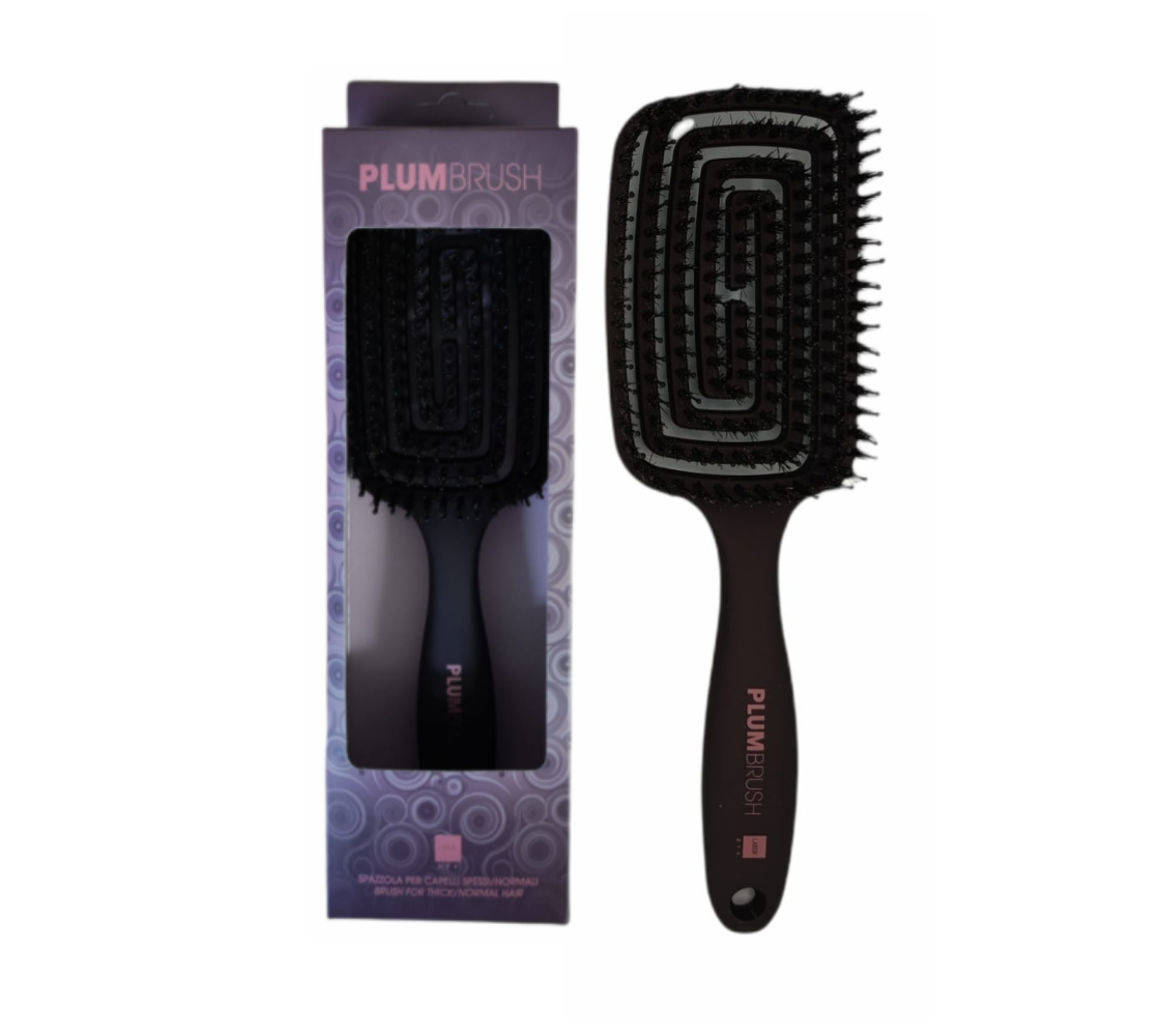 Labor Plum Brush Spazzola Per Capelli Spessi