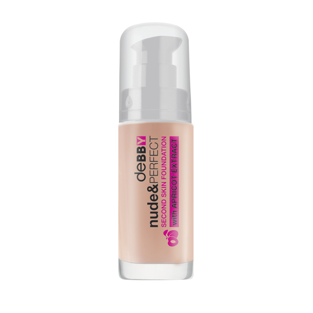Debby Fondotinta Nude & Perfect Second Skin 01