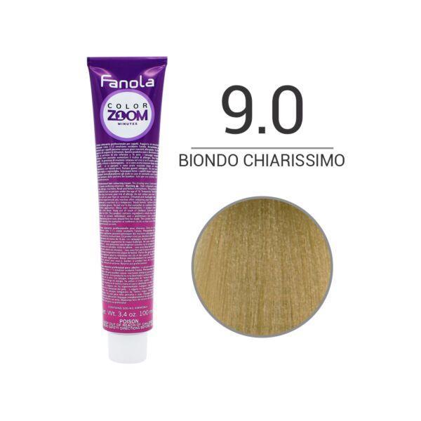 Fanola Color Zoom Tinta 10 Minuti 100 ML 9.0