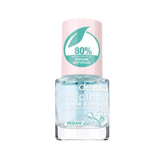 Debby 100% Clean Base E Top Coat Con Estratto Di Orchidea