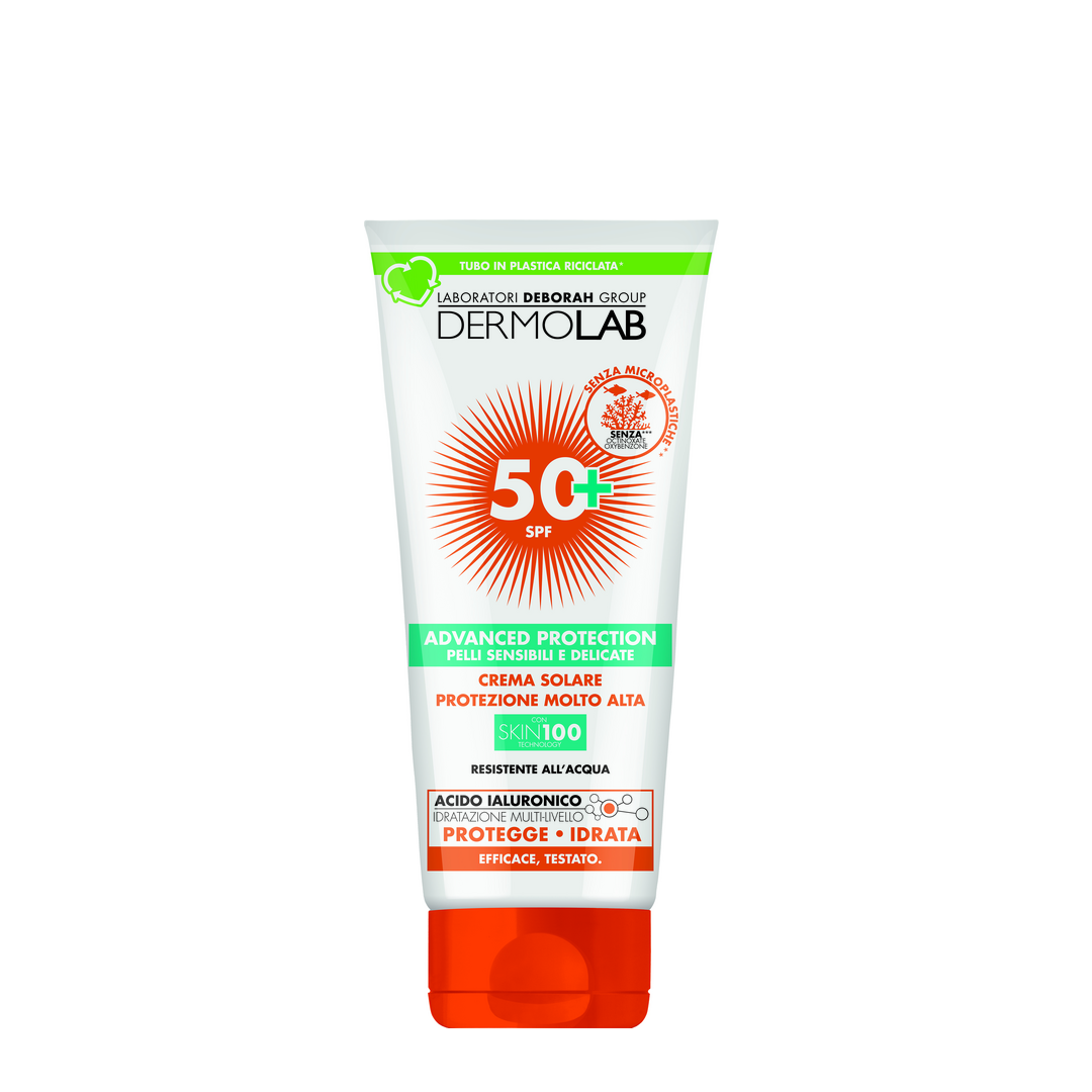 Dermolab Crema Solare Protezione Molto Alta Advanced Protection 50 + 200 Ml