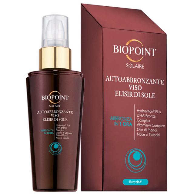 Biopoint Solare Autoabbronzante Viso Elisir Di Sole 50 ML