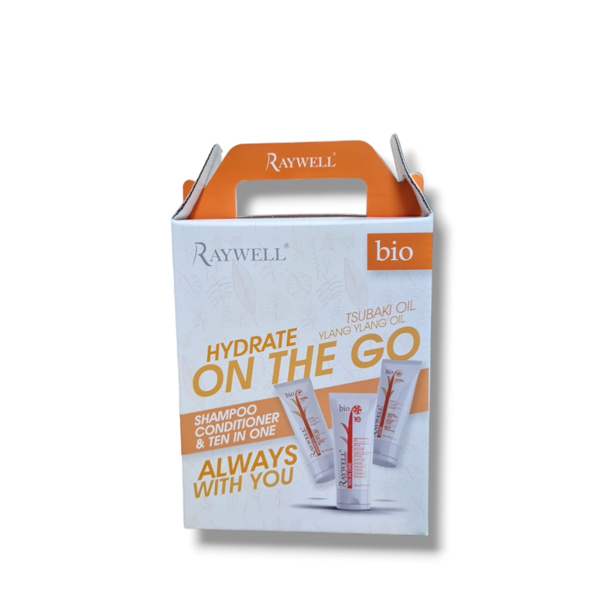 Raywell Trattamento Idratante Cute Secca e Capelli Crespi Bio Kit Hydra