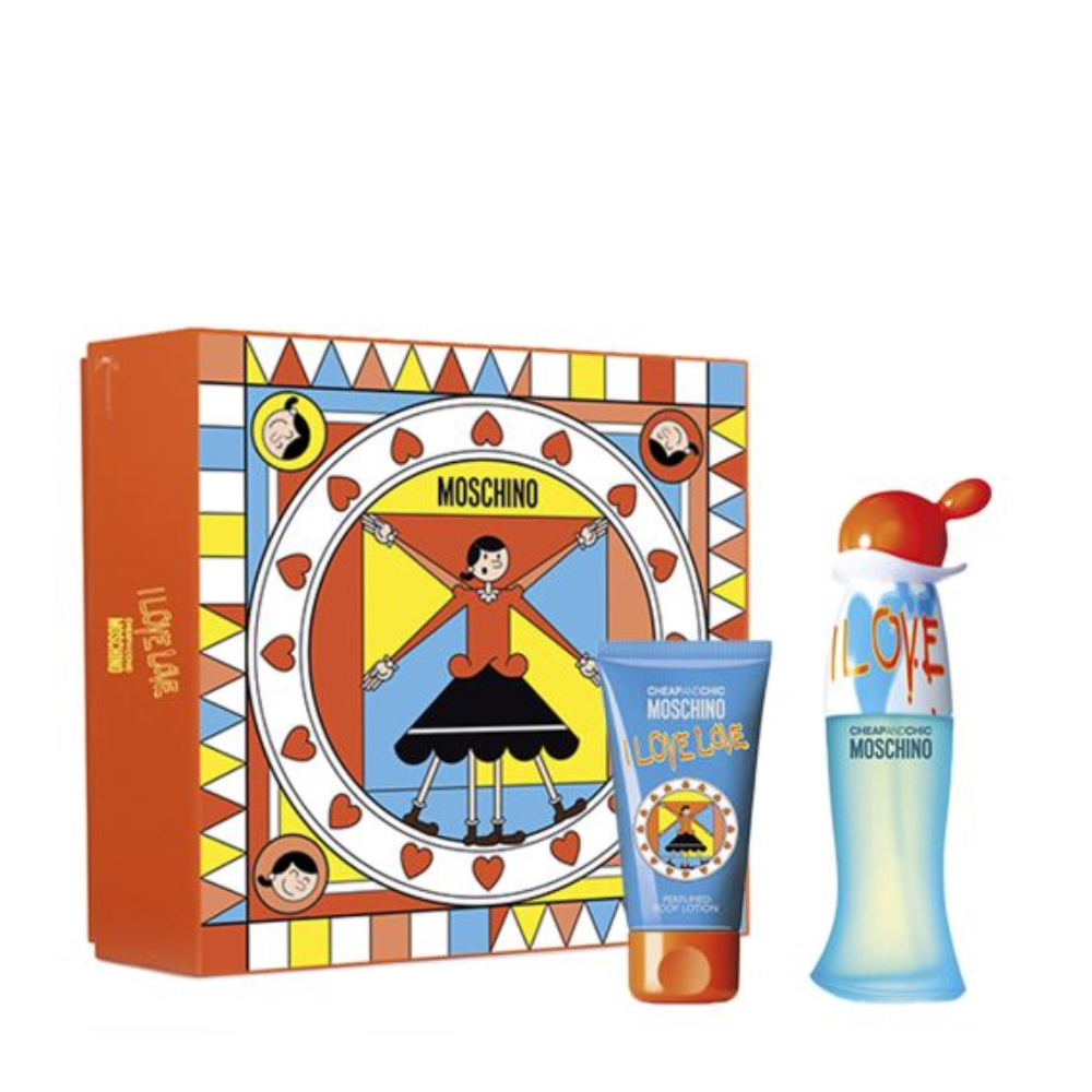 Moschino Cheap and Chic I Love Conf. EDT 30 Ml+ Body Lotion 50 Ml