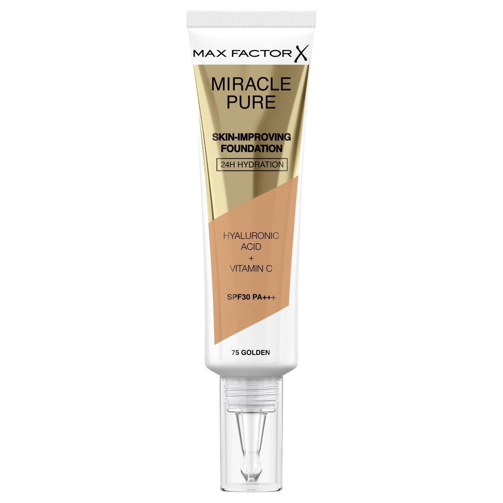 Max Factor Fondotinta Miracle Pure N.75 Golden 