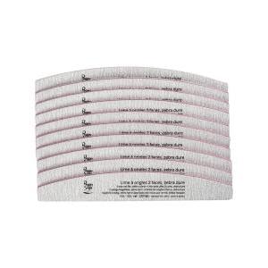 122765 lotto di 10 limette mezzaluna 2 facce  zebra dura 100/100