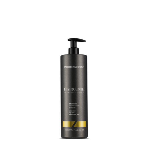 Professional Hairgenie Intensive Nutre Shampoo Capelli Secchi 1000ML