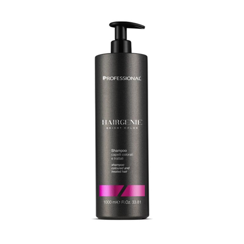Professional Hairgenie Bright Color Shampoo Capelli Colorati 1000ML