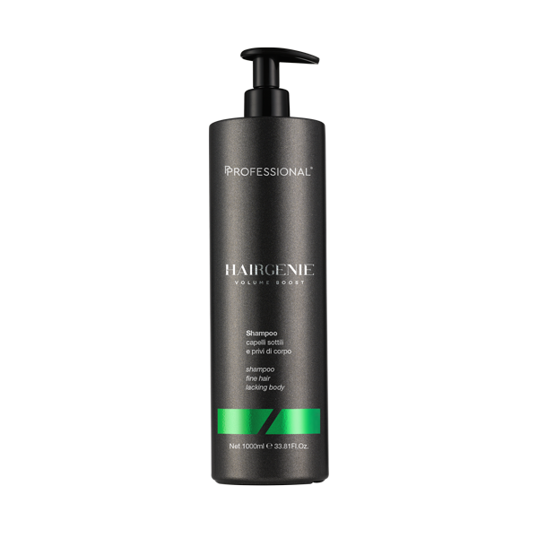 Professional Hairgenie Volume Boost Shampoo Capelli Sottili 1000ML