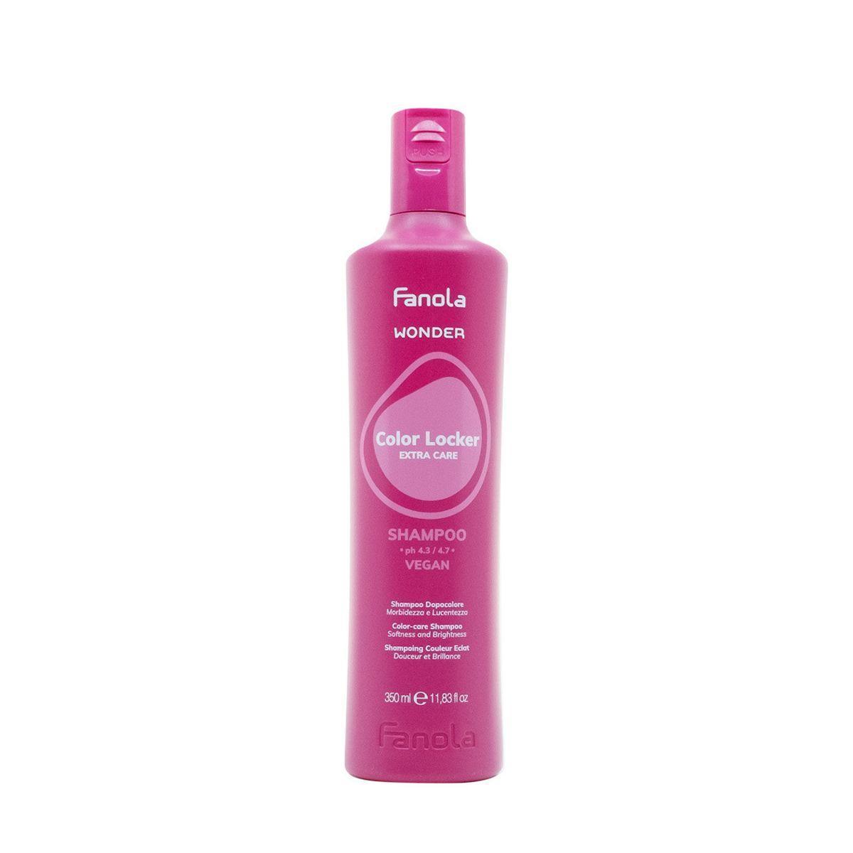 Fanola Wonder Color Locker Shampoo Dopocolore Vegan 350 ML