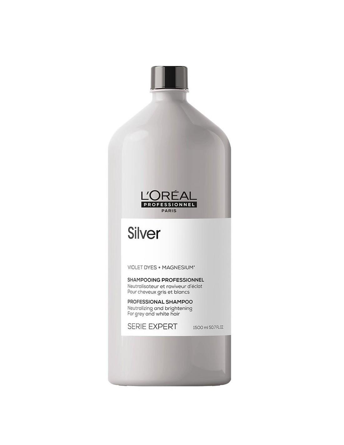 Lu00b4Oru00e8al Shampoo Antigiallo Silver Serie Expert 1500ML