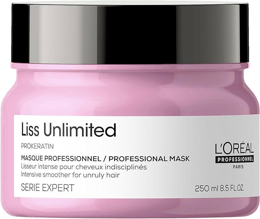 Lu00b4Oru00e8al Maschera Capelli Lisci Liss Unlimited Serie Expert 250ML