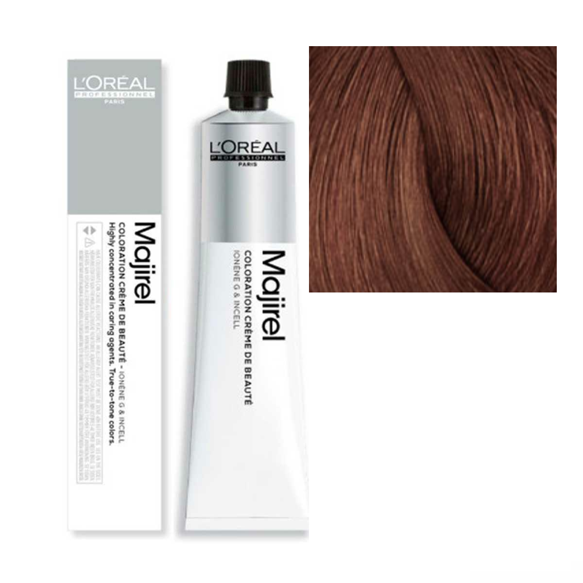 Lu00b4Oru00e8al Tinta Majirel 50ML 5.4 Castano Chiaro Rame