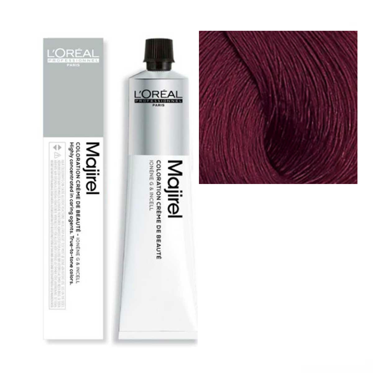 Lu00b4Oru00e8al Tinta Majirel 50ML 5.60 Castano Chiaro Rosso Intenso