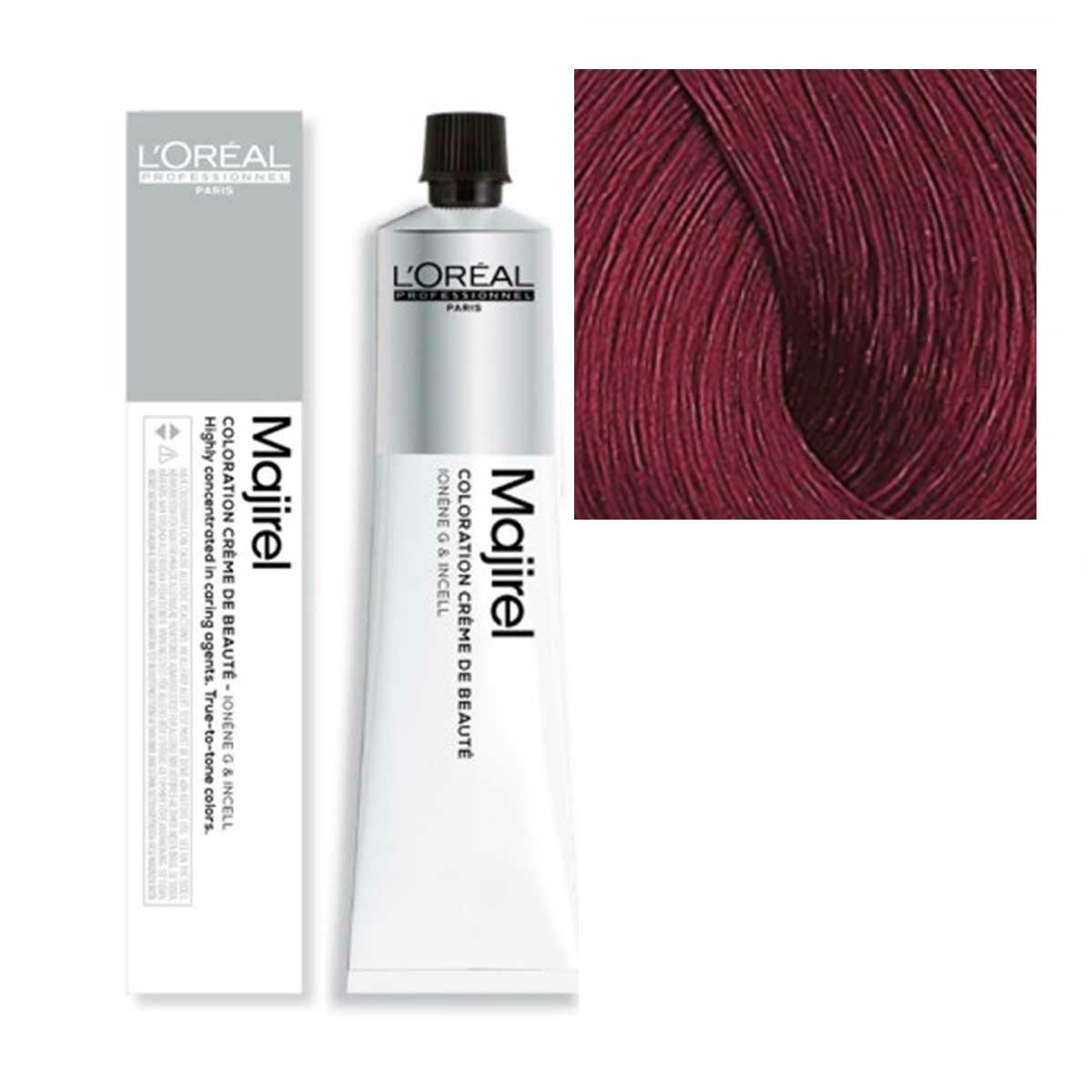 Lu00b4Oru00e8al Tinta Majirel 50ML 6.66 Biondo Scuro Rosso Profondo