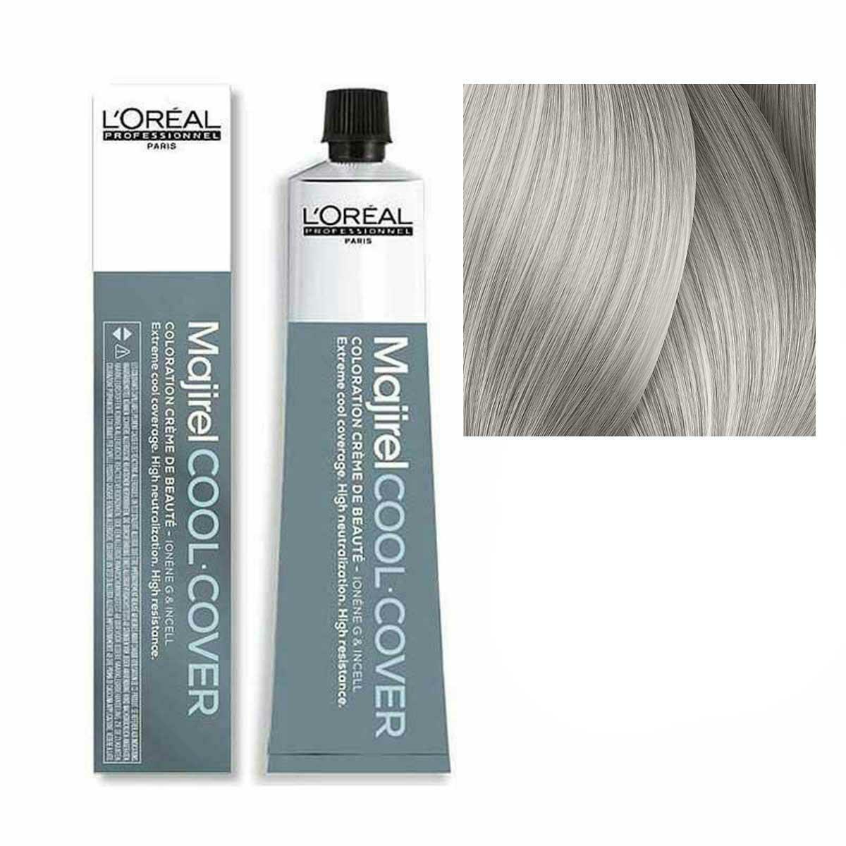 Lu00b4Oru00e8al Tinta Majirel Cool Cover 50ML 10.1 Biondo Chiarissimo Platino Cenere