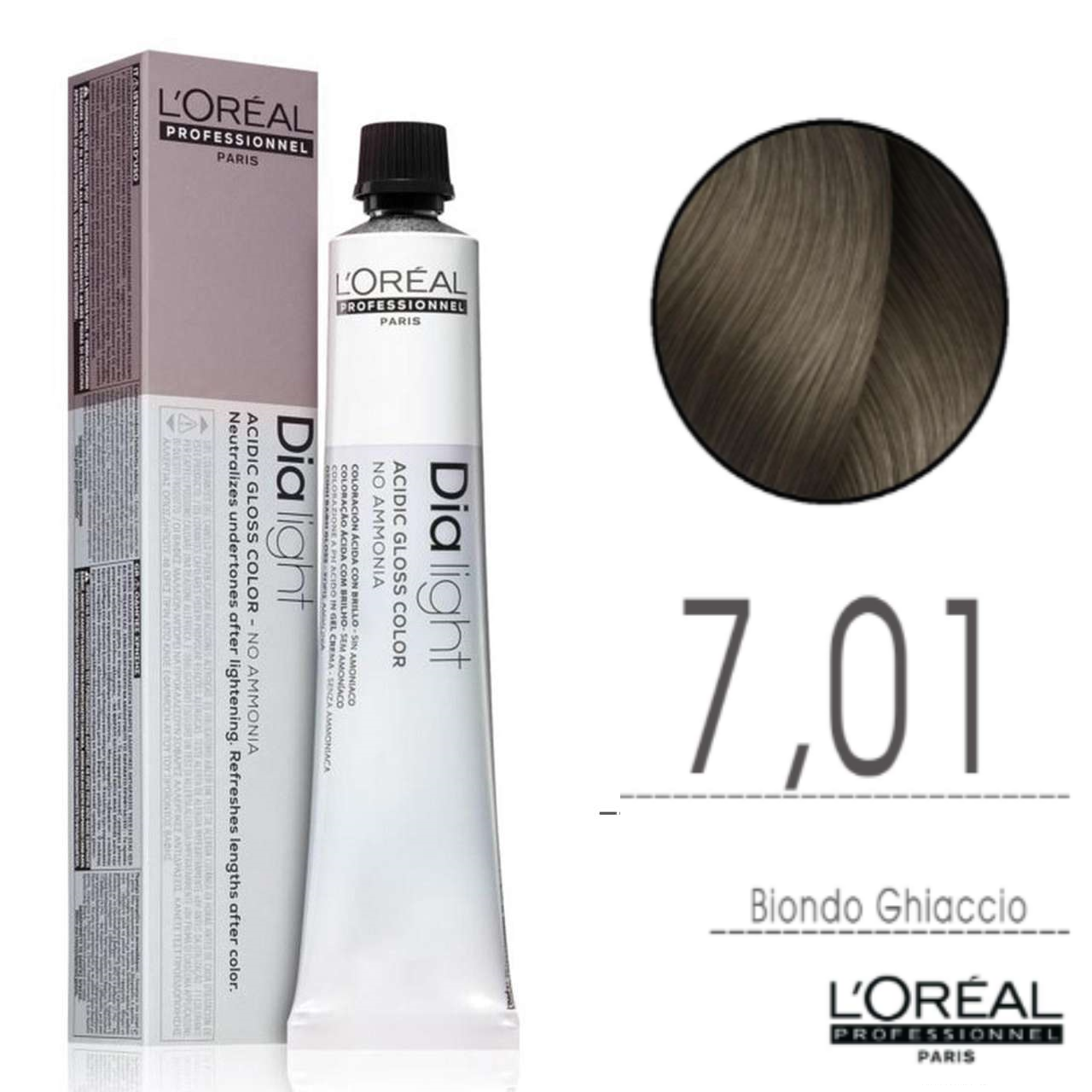 l'oru00e9al-tinta-dia-light-tono-su-tono-50ml-7.01-biondo-ghiaccio L'Oru00e9al Tinta Dia Light Tono Su Tono 50ML 7.01 Biondo Ghiaccio