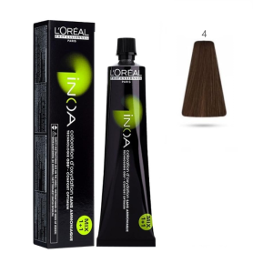 L'oréal tinta inoa senza ammoniaca 60ml 4 castano