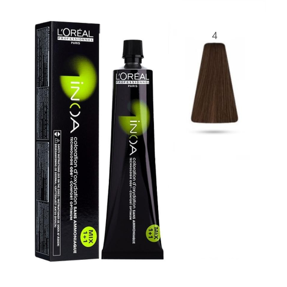 l'oru00e9al-tinta-inoa-senza-ammoniaca-60ml-4-castano L'Oru00e9al Tinta Inoa Senza Ammoniaca 60ML 4 Castano