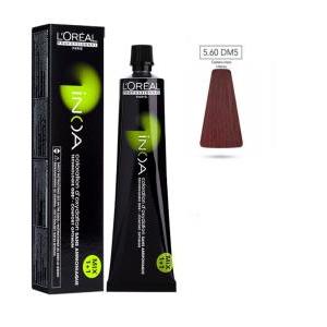 L'oréal tinta inoa senza ammoniaca 60ml 5.60 castano chiaro rosso intenso