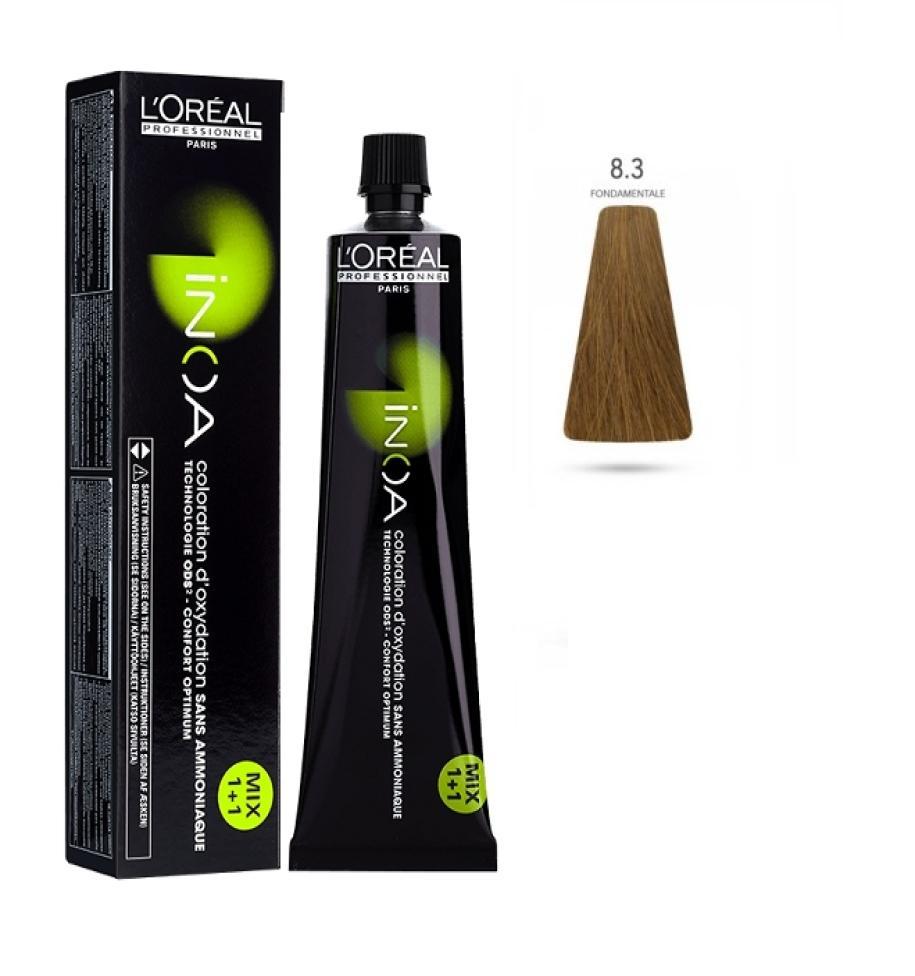l'oru00e9al-tinta-inoa-senza-ammoniaca-60ml-8.3-fondamentale L'Oru00e9al Tinta Inoa Senza Ammoniaca 60ML 8.3 Fondamentale