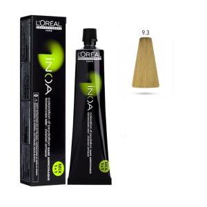 L'oréal tinta inoa senza ammoniaca 60ml 9.3 gold fund