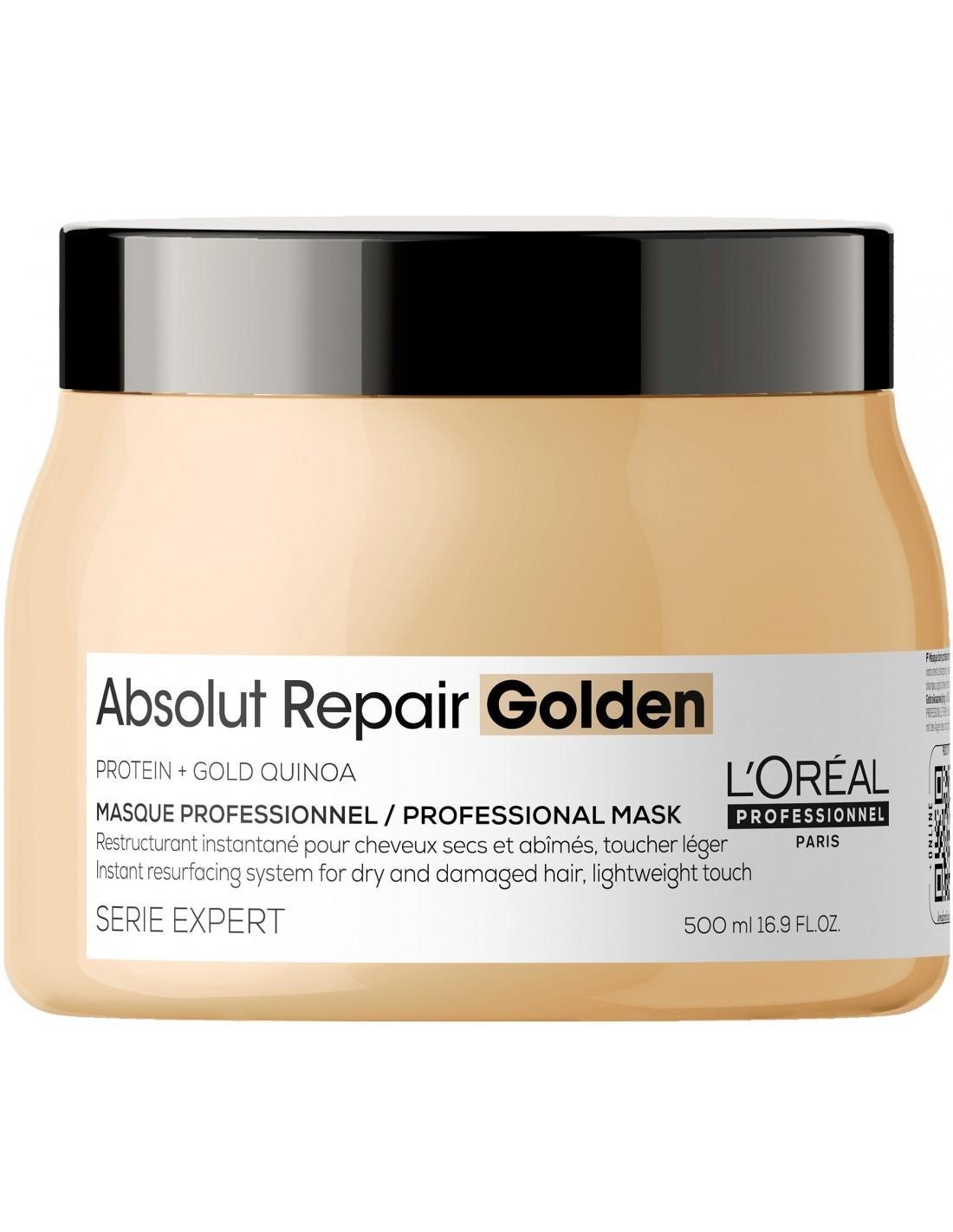 L'Oru00e9al Maschera Ristrutturante Absolut Repair Golden Serie Expert 500ML