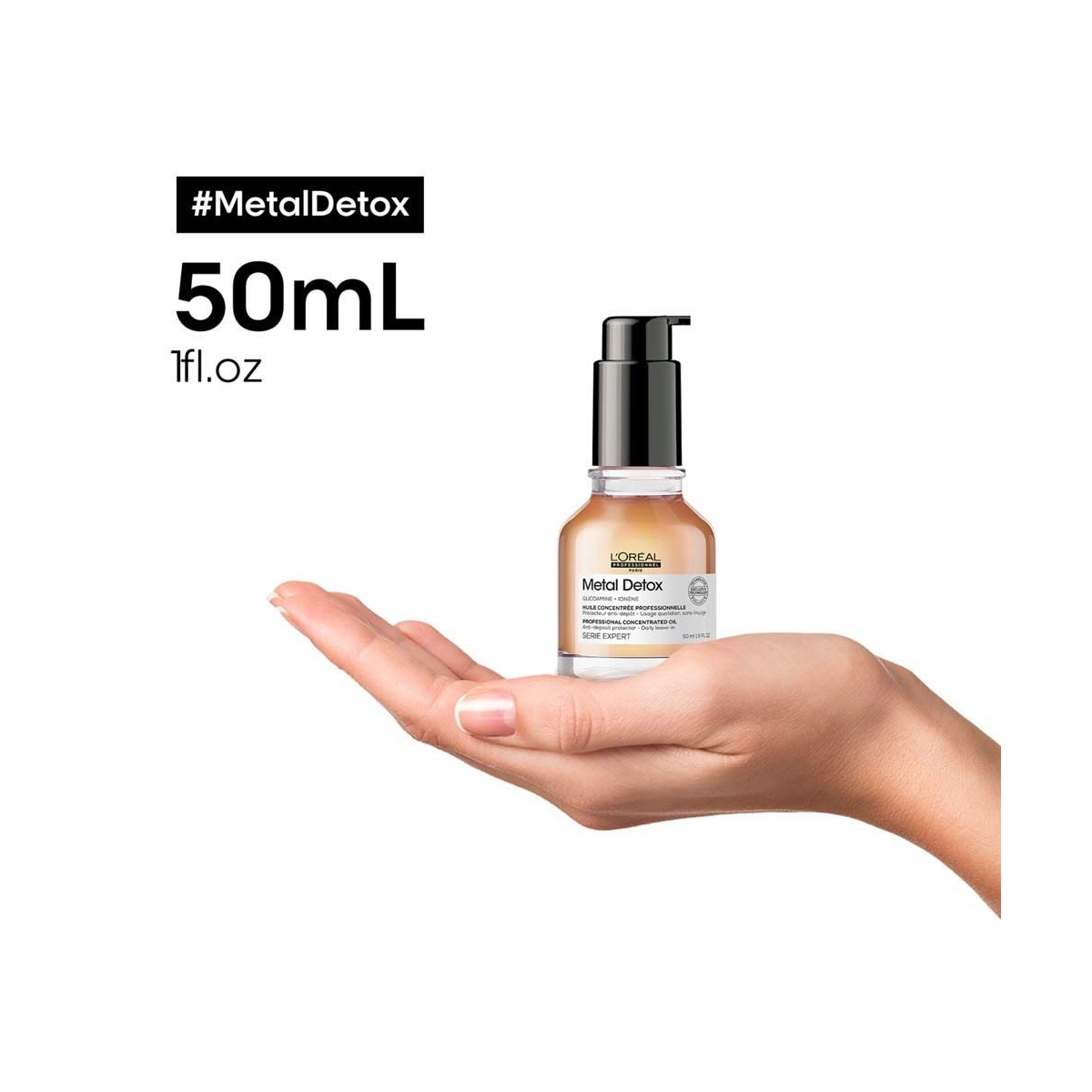 L'Oru00e9al Olio Metal Detox Serie Expert 50ML 