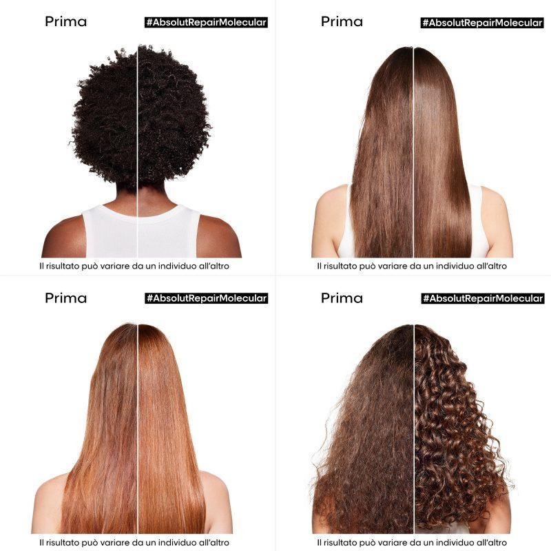 L'Oru00e9al Shampoo Ristrutturante Absolut Repair Molecular Serie Expert 500ML