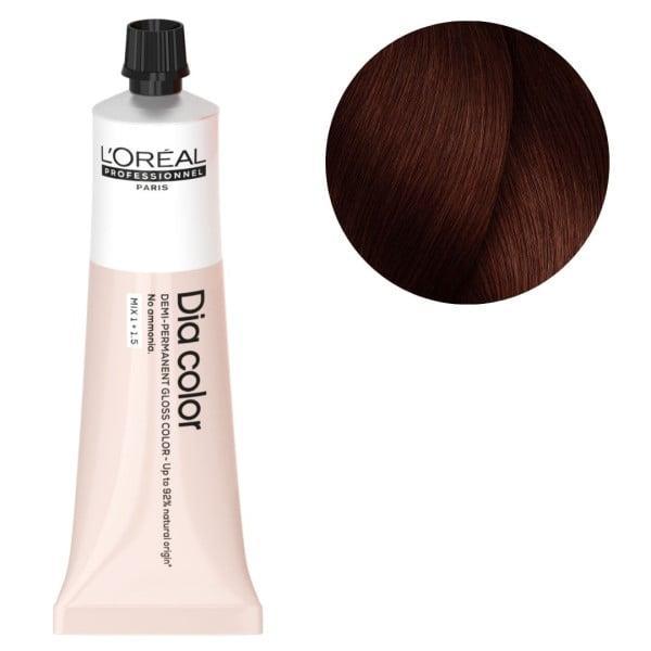 L'Oru00e9al Colorazione Semipermanente Dia Color 5.5 Castano Chiaro Mogano 60ml