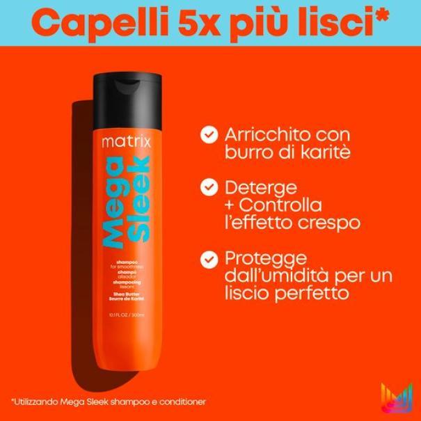 Matrix Shampoo Anticrespo Mega Sleek Total Results 300ML