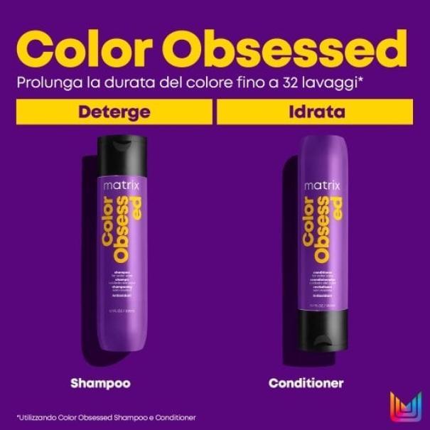 Matrix Shampoo Capelli Colorati Color Obsessed Total Results 300ML
