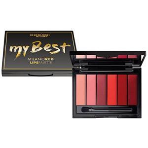 Dh my best milano red lips palette 8011