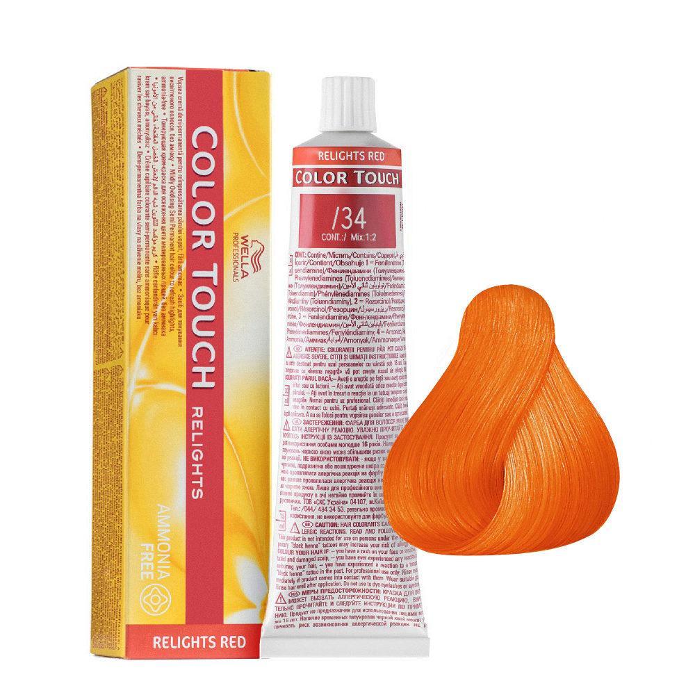 wella wella color touch tono su tono 60ml /34 relights - foto 1