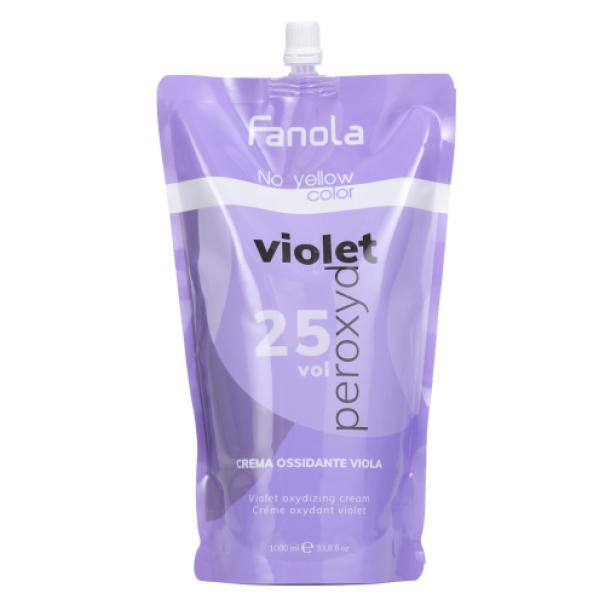 Fanola No Yellow Ossigeno Violet Peroxyd 1000ML 25 Vol
