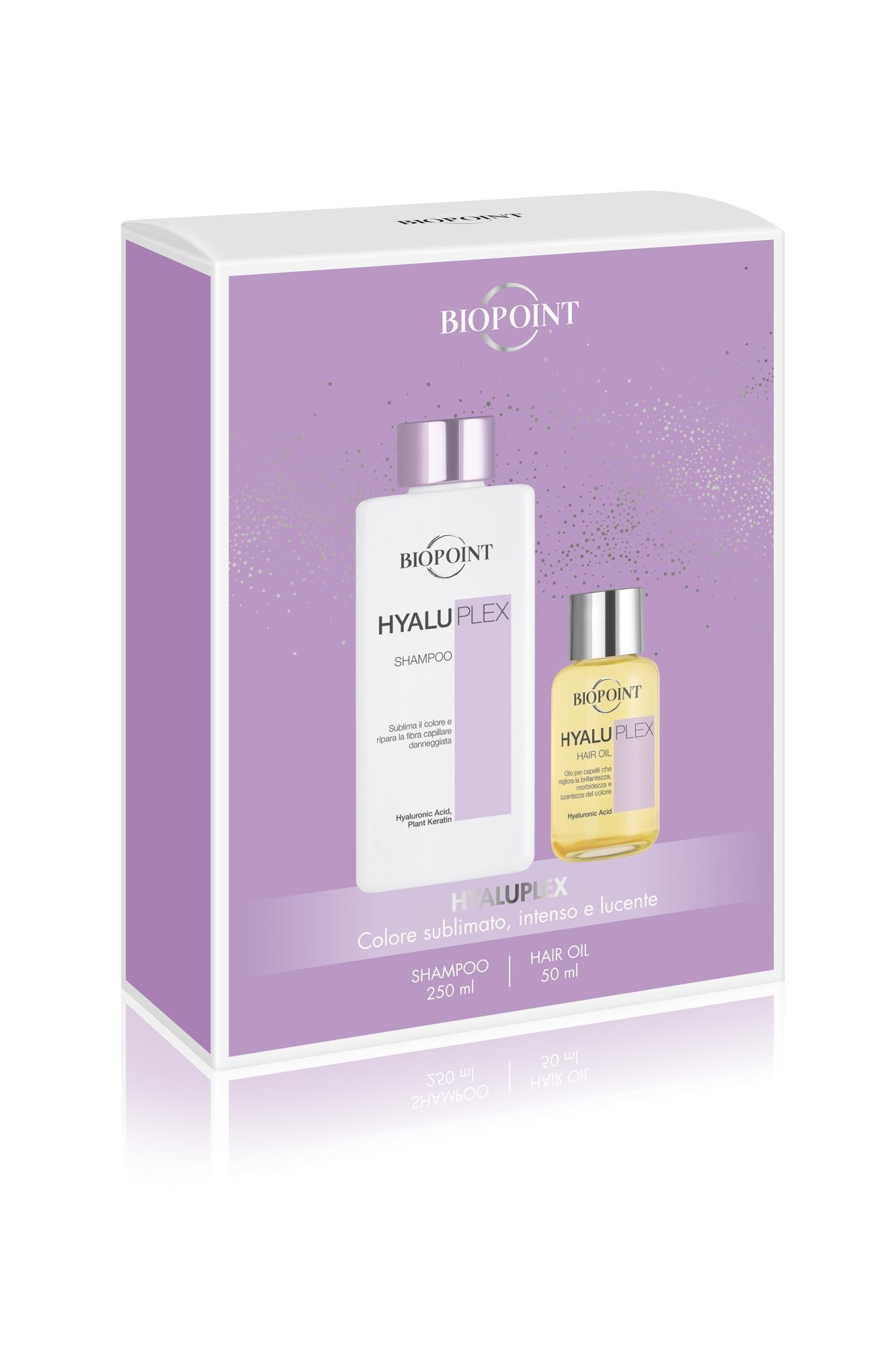 Biopoint Cofanetto Hyaluplex Shampoo + Olio