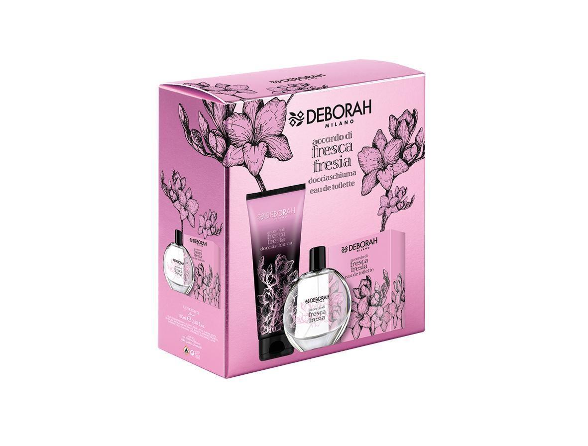 Deborah Eau De Toilette Fresca Fresia 100 ML + Docciaschiuma Fresca Fresia 250 ML
