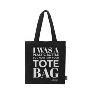 Shausa  borsa tela riciclata nero