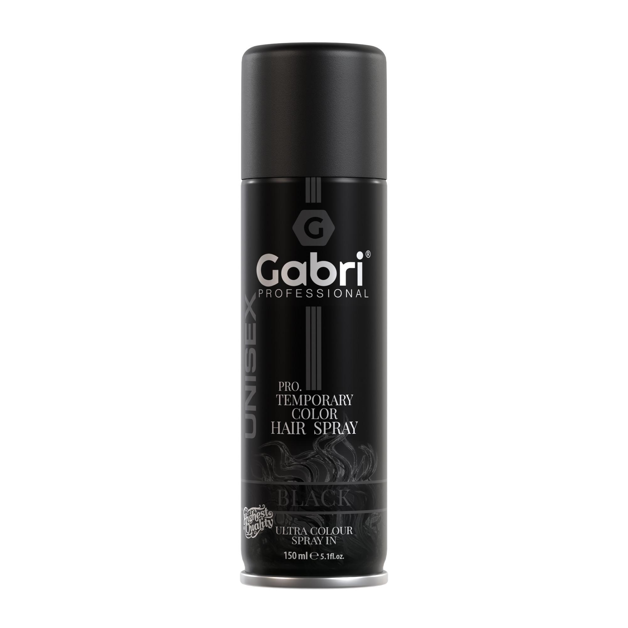 gabri-spray-colorante-pro-temporary-nero-150ml Gabri Spray Colorante Pro Temporary Nero 150ml