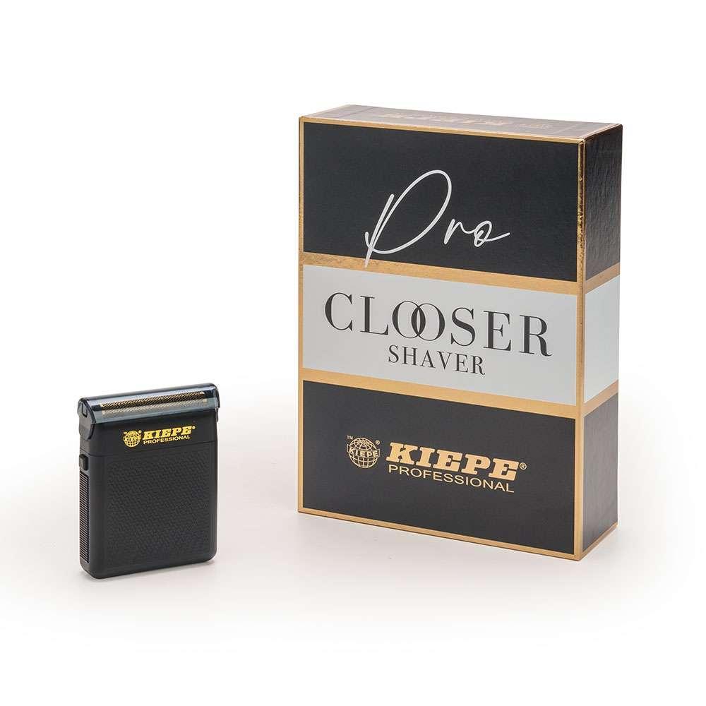 Rasoio barbershop Kiepe Clooser con lama singola per rifinitura