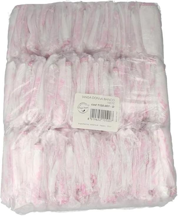 Xanitalia Tanga Donna Monouso 100PZ BIANCO