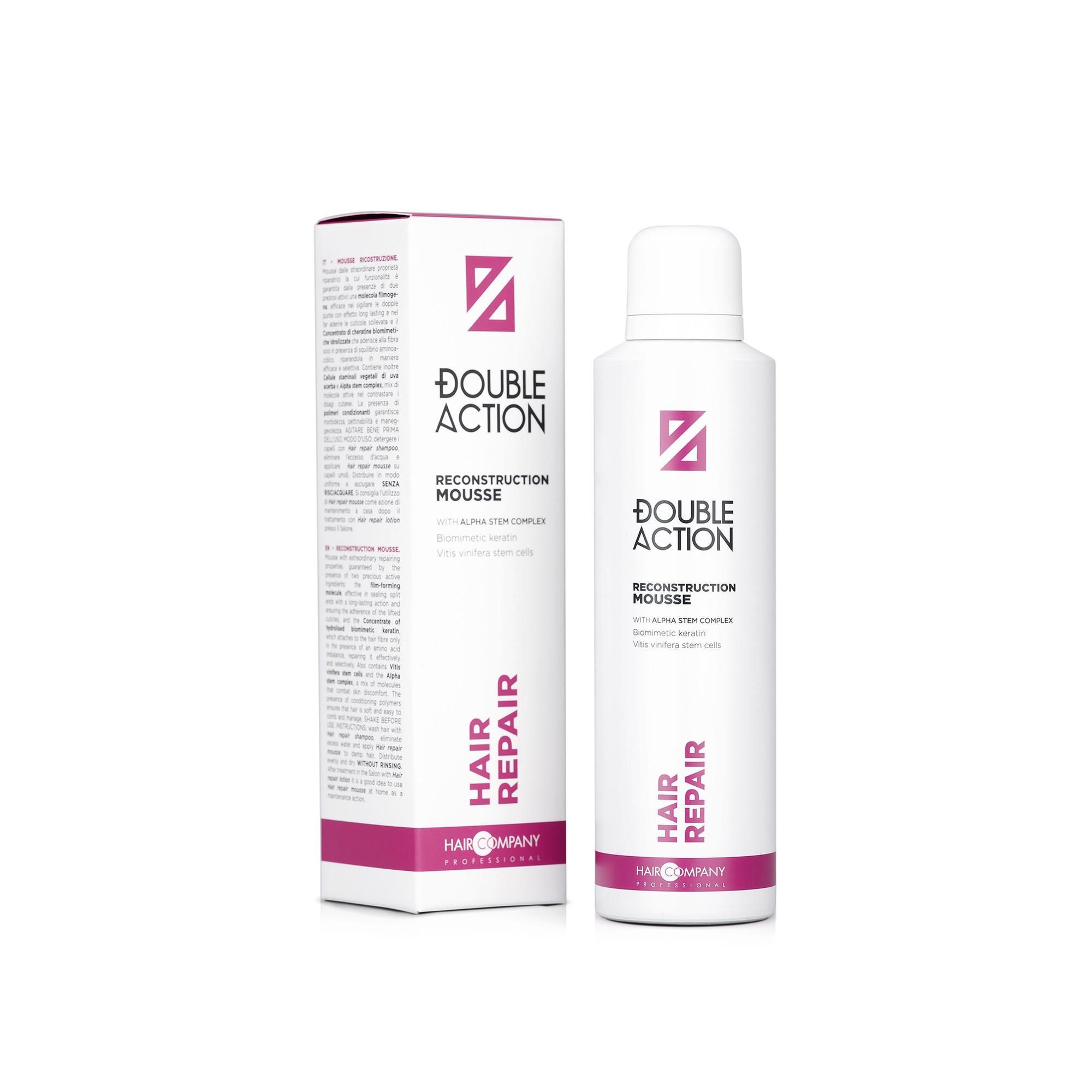 Hair Company Double Action Mousse Ricostruzione Hair Repair 200ML
