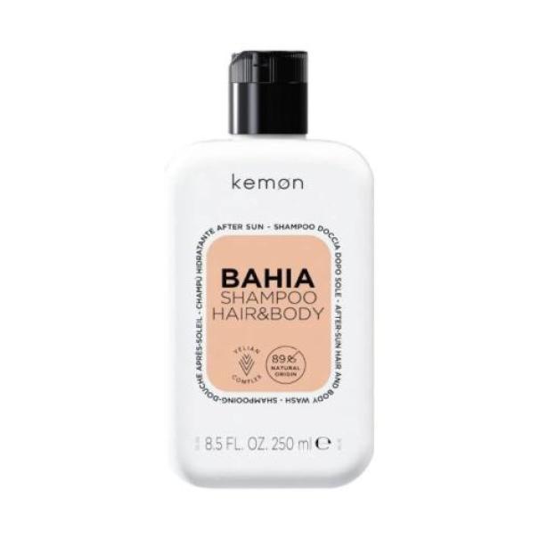 kemon kemon bahia shampoo hair & body hair care 250ml - foto 1